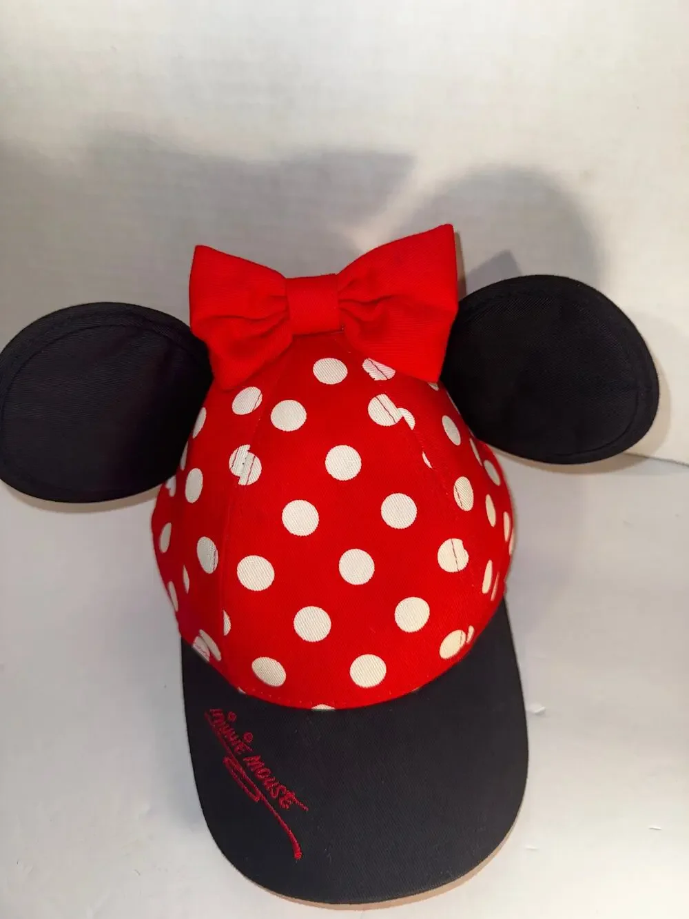 Disney Parks Authentic Childs Minnie Mouse Hat